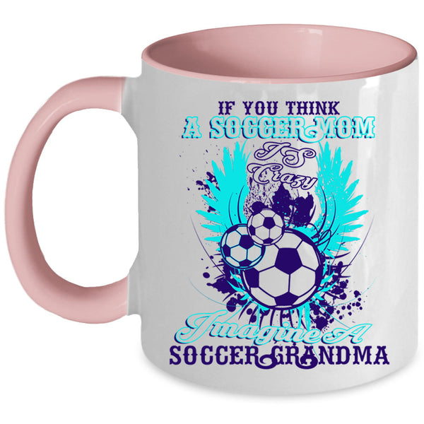 Soccer Grandma Coffee Mug, Soccer Mom Accent Mug