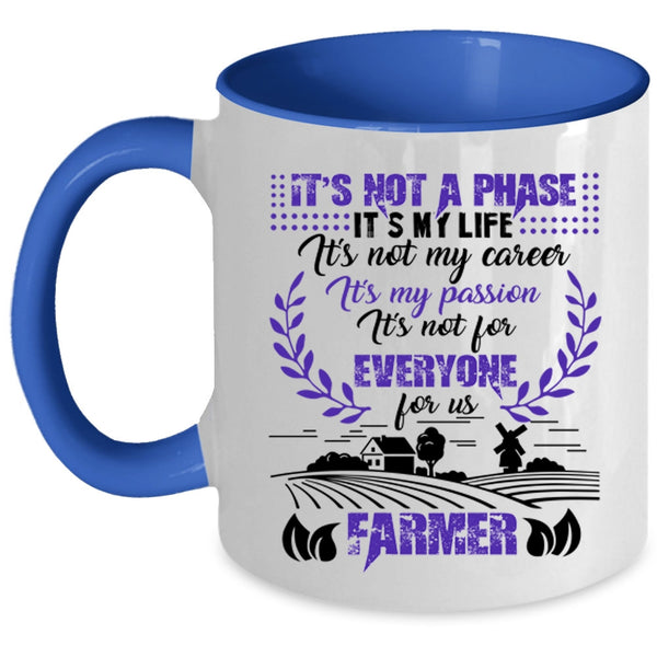 Cute Gift For Farmer Coffee Mug, Farmers Accent Mug