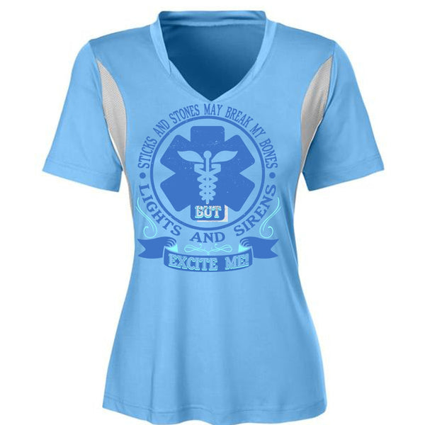 Lights And Sirens Excite Me T Shirt, I Love Nursing T Shirt, Awesome T-Shirts