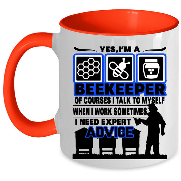 Gift For Beekeeper Coffee Mug, I'm A Beekeeper Accent Mug