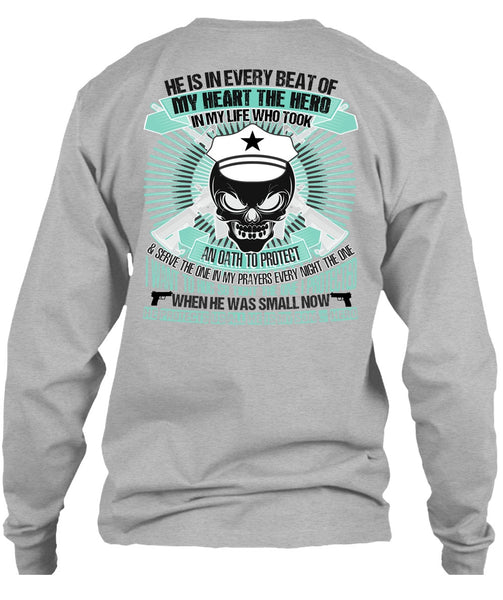 He Is My Son T Shirt, I Love Police T Shirt