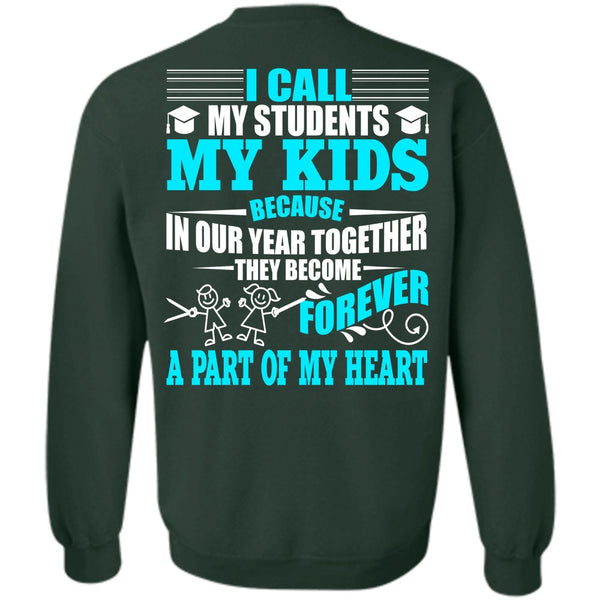 Part Of My Heart T Shirt, I Love Teacher Sweatshirt