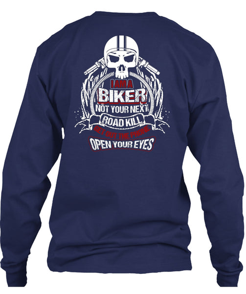 I Am A Biker T Shirt, Road Kill T Shirt