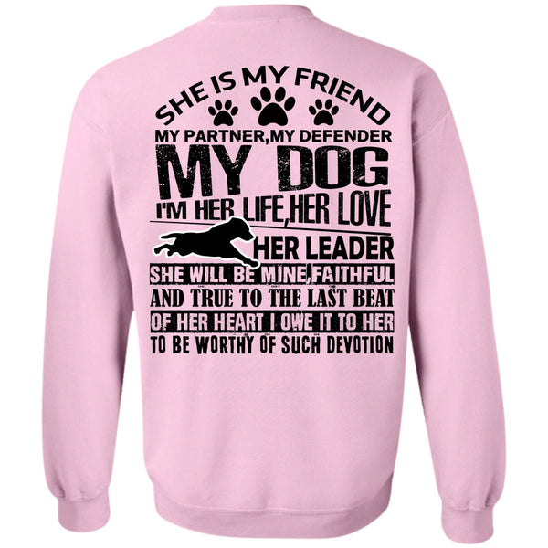 I Love My Dog T Shirt, My Defender My Dog Sweatshirt