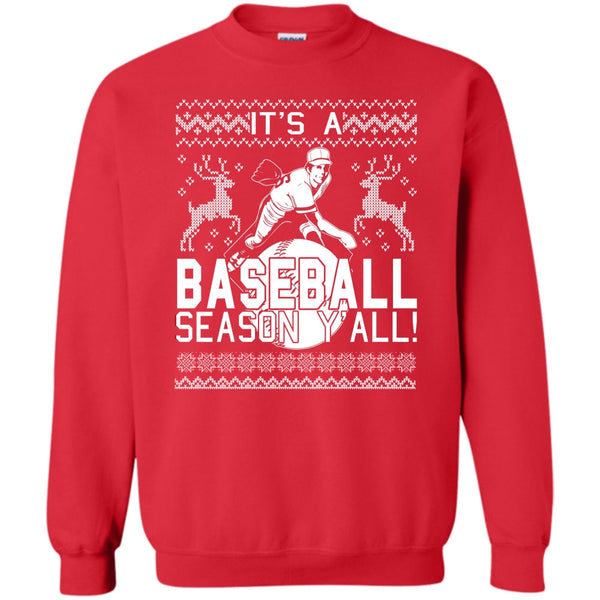 Coolest Baseball Player T Shirt, Merry Christmas Gift Sweatshirt