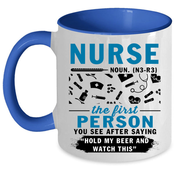 Best Gift For Nurses Coffee Mug, Nurse Accent Mug