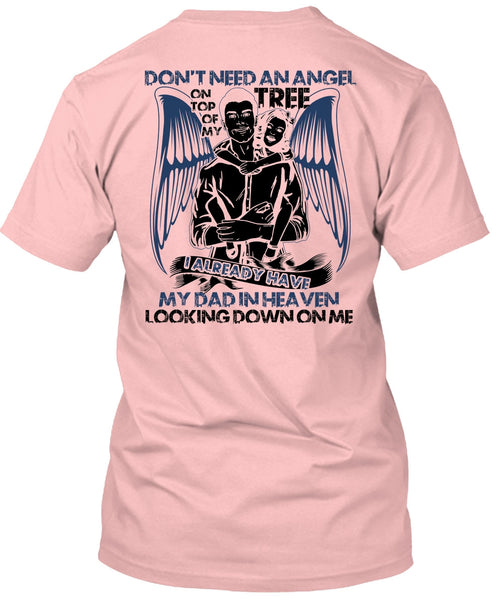 My Dad In Heaven T Shirt, I Love Papa T Shirt