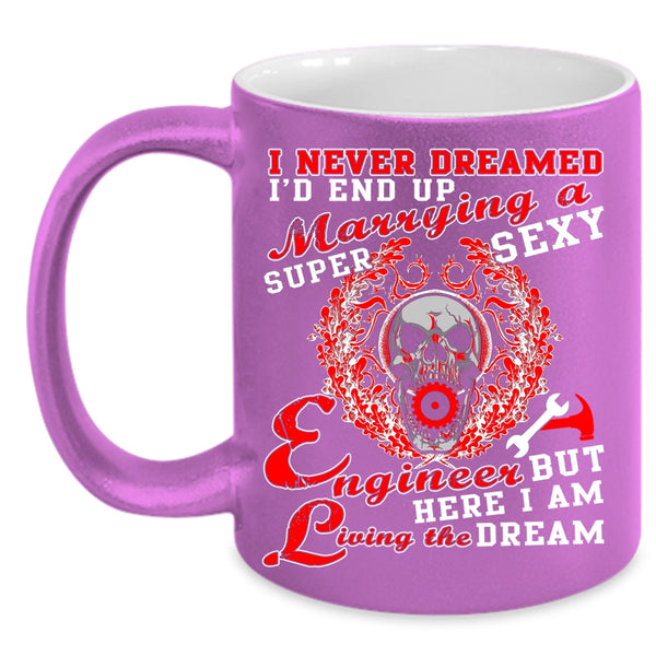 I'd End Up Marrying An Engineer Coffee Mug, Cute Love Coffee Cup