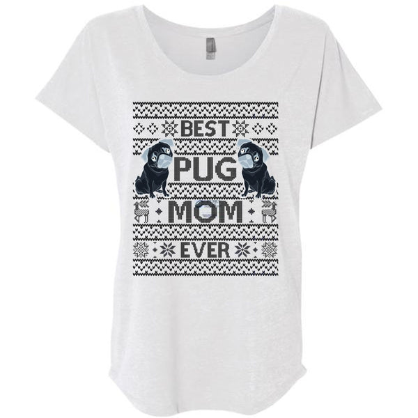 Best Pug Mom Ever T Shirt, I Love My Dog T Shirt, Awesome T-Shirts
