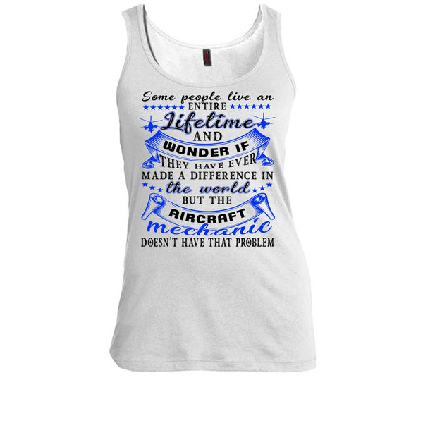 The Aircraft Mechanic T Shirt, Gift For Aircraft Mechanic Tank Top