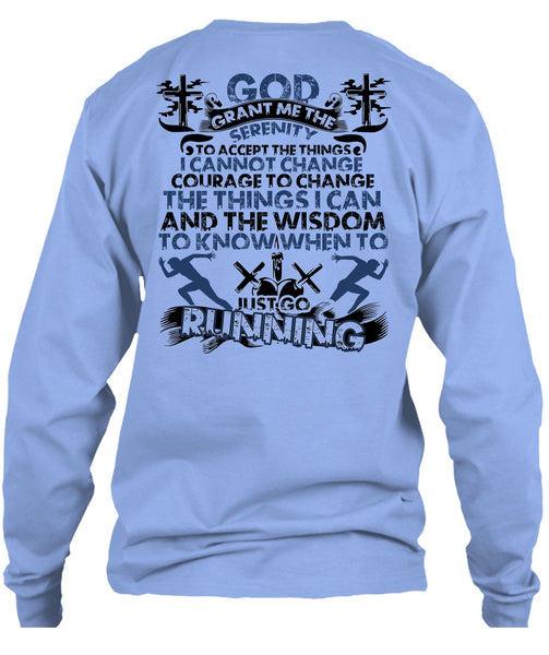 Just Go Running T Shirt, I Love Running T Shirt