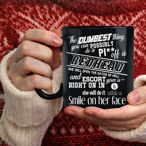 Redhead Coffee Mug, Cool Gift For Hairstylist Coffee Cup