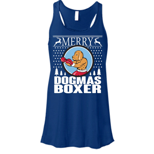 Merry Dogmas Boxer T Shirt, Coolest Merry Christmas T Shirt, Cool T Shirt