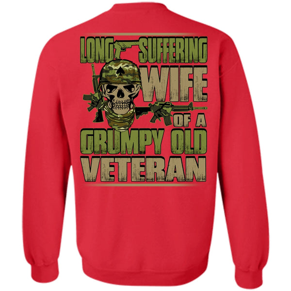 Grumpy Old Veteran T Shirt, I Love Veteran Sweatshirt