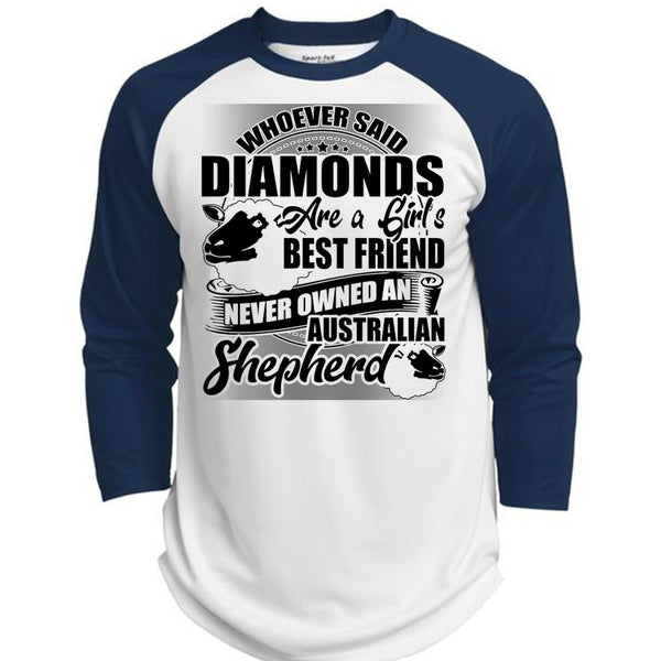 Never Owned An Australian Shepherd T Shirt, My Favorite T Shirt, Awesome T-Shirts  (Polyester Game Baseball Jersey)