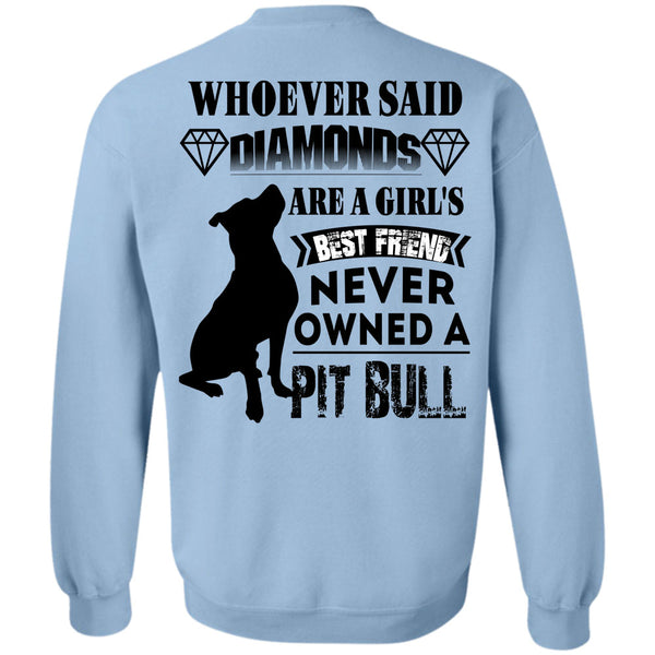 I Love Dogs T Shirt, Diamonds Are A Girl's Best Friend Sweatshirt