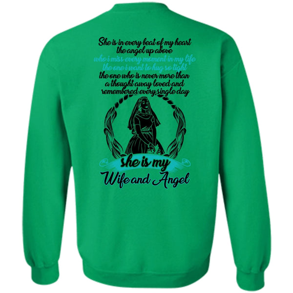 I Love Wife T Shirt, She Is My Wife And Angel Sweatshirt