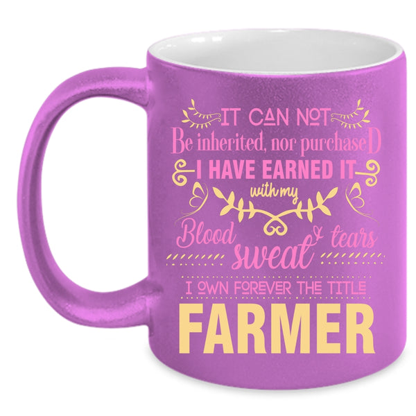 Farmer Coffee Mug, Cute Gift For Farmer Coffee Cup