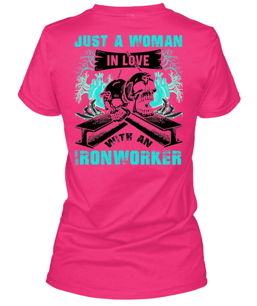 Love With An Ironworker T Shirt, I Love Ironworker T Shirt