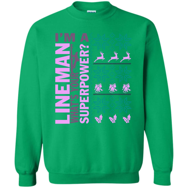 Lineman Merry Christmas T Shirt, I'm A Lineman Sweatshirt