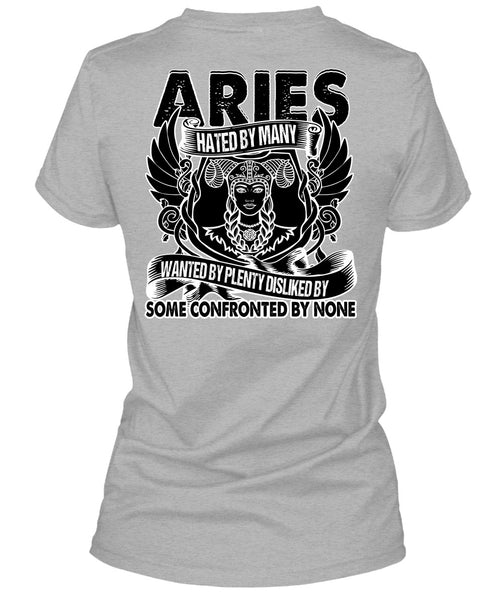 Aries Hated By Many Wanted T Shirt, I Love Aries T Shirt