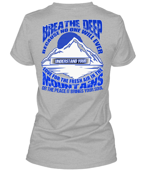 The Fresh Air In The Mountains T Shirt, I Love Hiking T Shirt