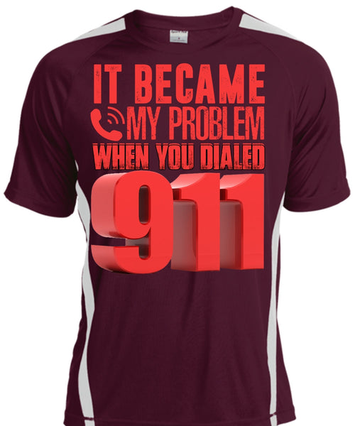 It Became My Problem T Shirt, Being A Police T Shirt, Cool Shirt