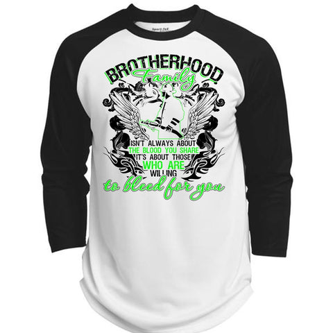 A black t-shirt with the shopify logo