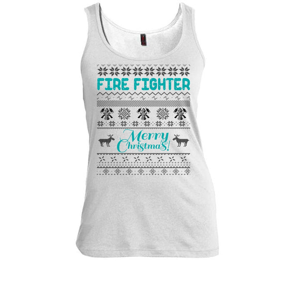 Fire Fighter Merry Christmas T Shirt, Gift For Merry Christmas T Shirt, Awesome t-shirts