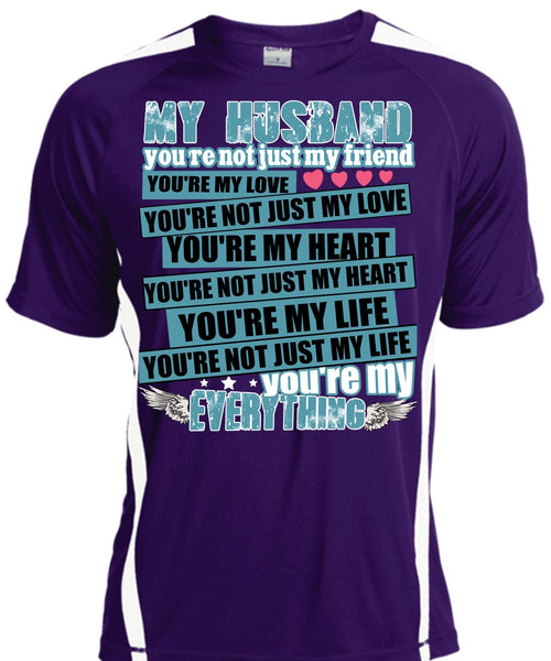 My Husband You're Not Just My Friend T Shirt, You're My Heart T Shirt, Cool Shirt