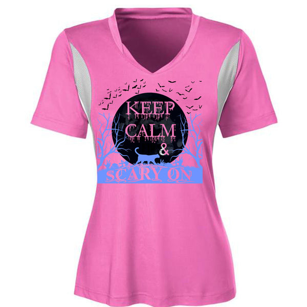 Keep Calm And Scary On T Shirt, Wait For Halloween T Shirt, Awesome T-Shirts