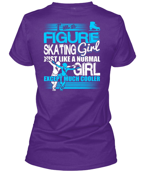 I'm A Figure Skating Girl T Shirt, My Favorite T Shirt