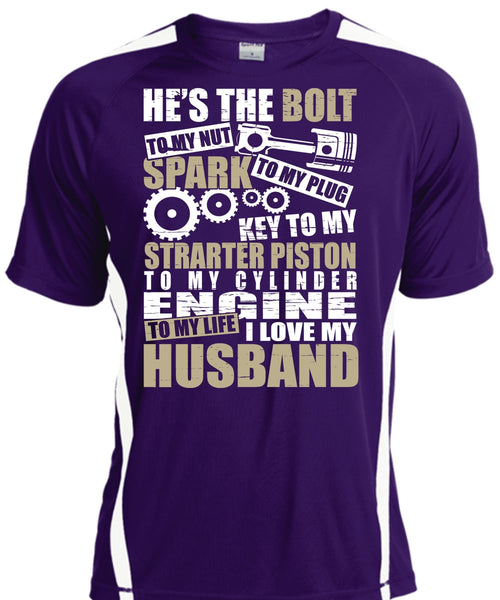 I Love My Husband T Shirt, He's The Bolt T Shirt, Cool Shirt