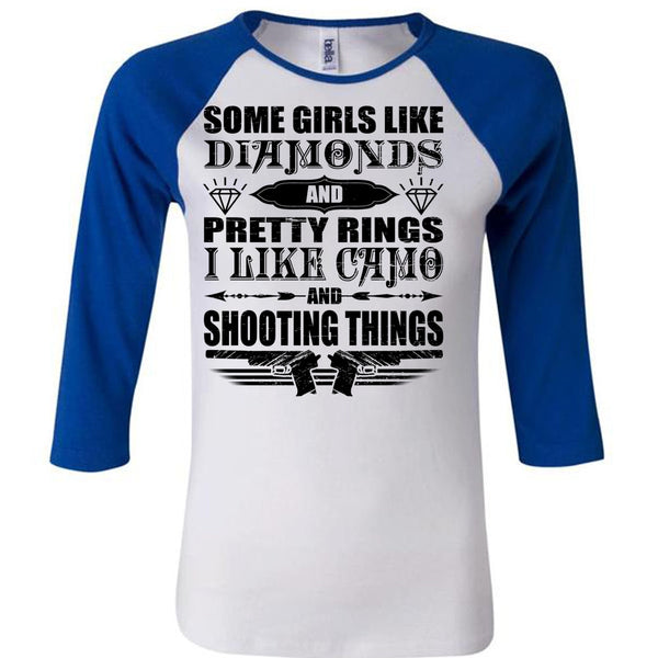 I Like Camo And Shooting Things T Shirt, I Love Hunter T Shirt, Awesome T-Shirts
