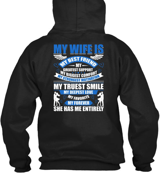 My Wife Is My Best Friend T Shirt, My Favorite My Forever T Shirt