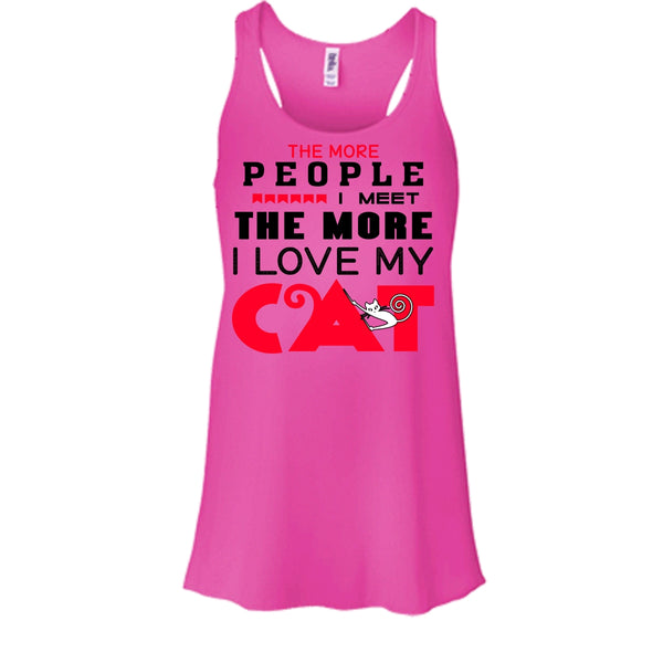 The More People I Meet The More I Love Cat Shirt, Cat Lover Shirt