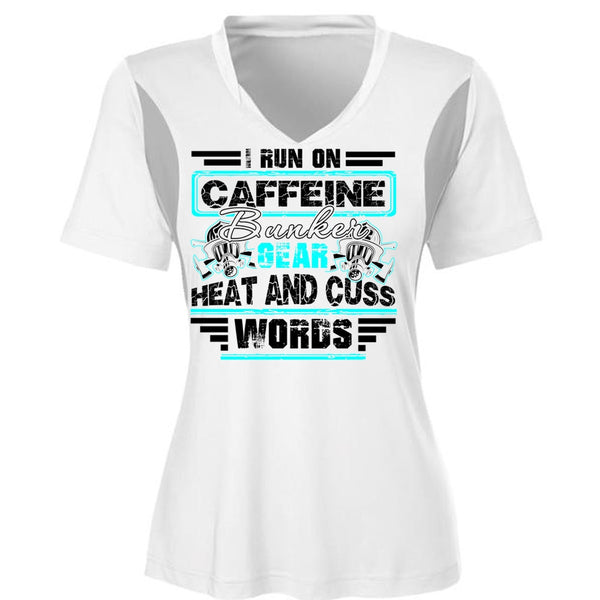 I Run Caffeine Bunker T Shirt, I Love Firefighter T Shirt, Awesome T-Shirts