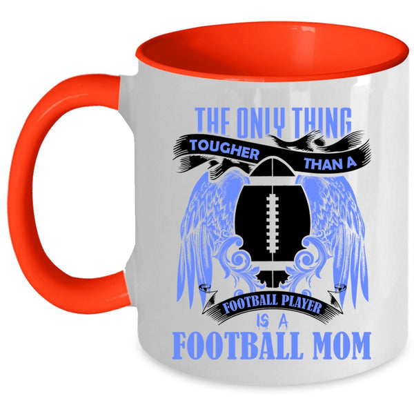 Football Mom Coffee Mug, Football Player Accent Mug