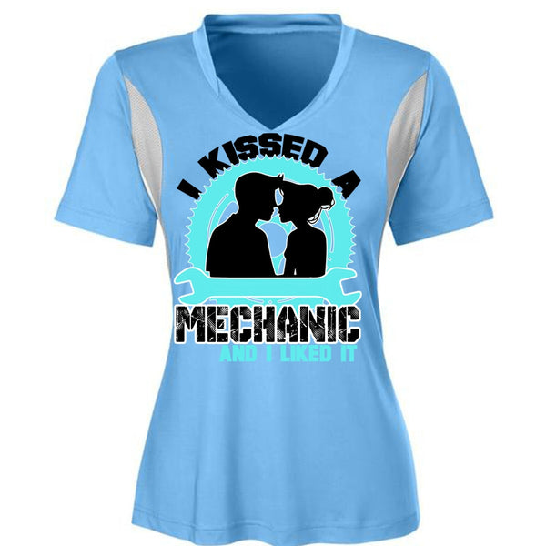 I Kissed Mechanic And I Liked It T Shirt, I Love Mechanic T Shirt, Awesome T-Shirts