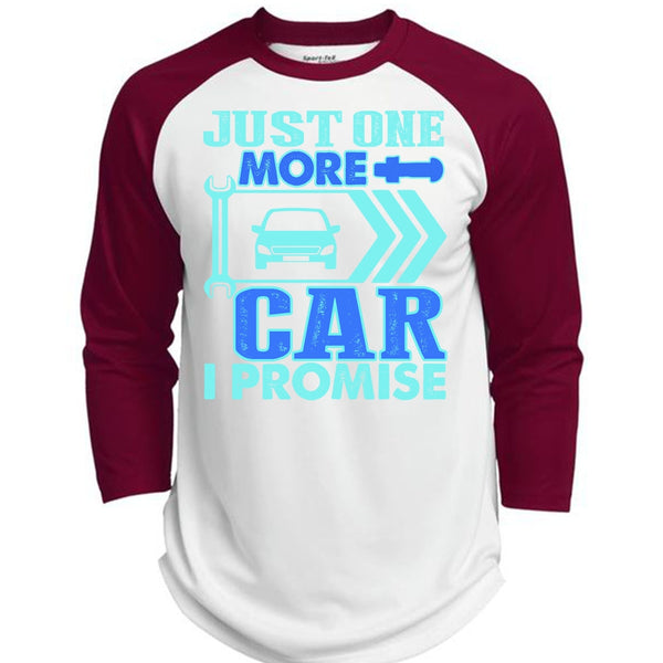 Just One More Car T Shirt, I Love Mechanic T Shirt, Awesome T-Shirts  (Polyester Game Baseball Jersey)