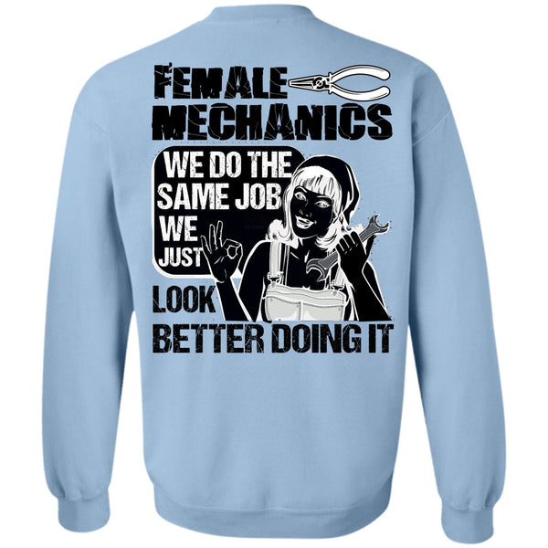 I Love Mechanic T Shirt, Female Mechanics Sweatshirt