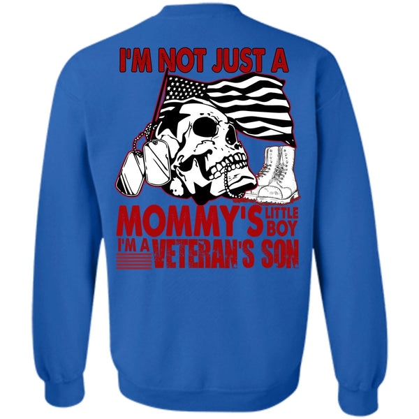 Mommy's Little Boy T Shirt, I Love Veteran Sweatshirt
