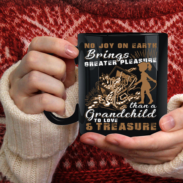 Grandchild To Love And Treasure Coffee Mug, Cute Grandparent Coffee Cup