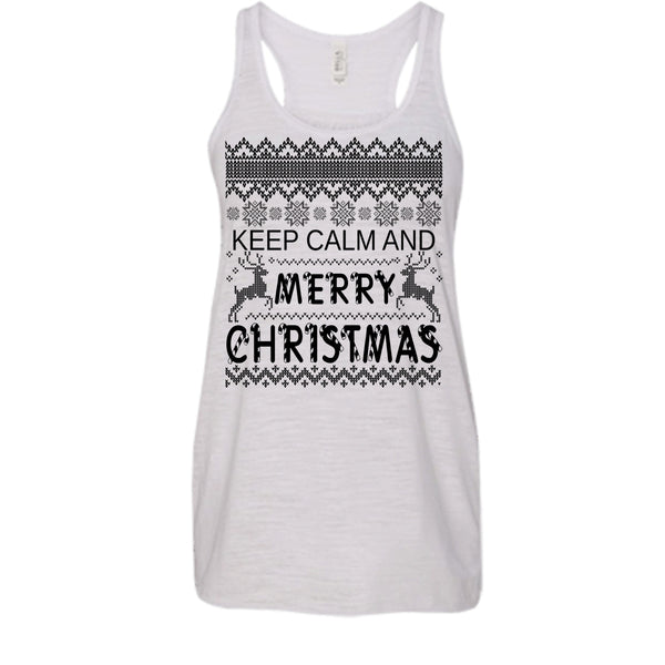 Keep Calm And Merry Christmas T Shirt, Merry Christmas Gift T Shirt, Awesome t-shirts