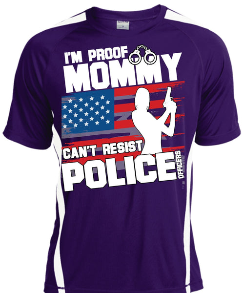 Mommy Can't Resist Police Officers T Shirt, Being A Police T Shirt, Cool Shirt