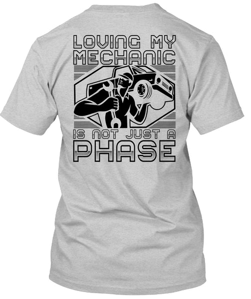 Loving My Mechanic T Shirt, I Love Mechanic T Shirt