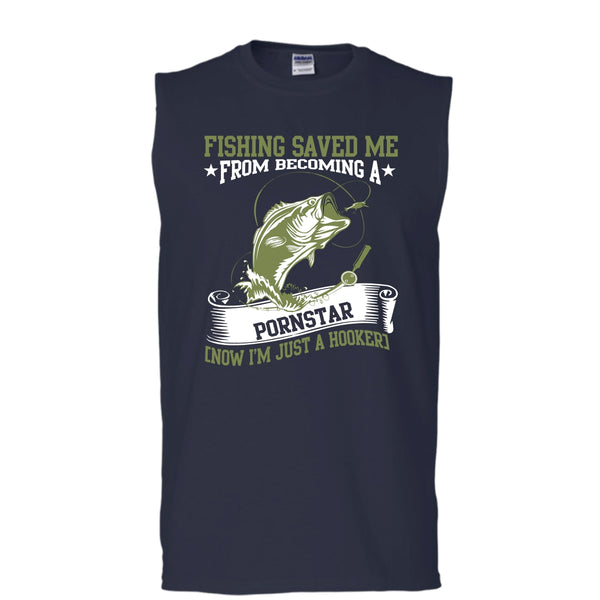 Now I'm Just A Hooker T Shirt, Coolest Hooker T Shirt, Cool T Shirt (Men's Cotton Sleeveless)