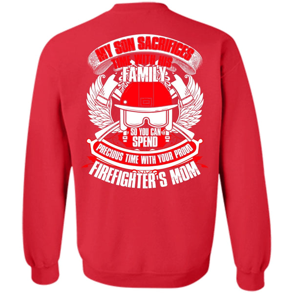 Firefighter's Mom T Shirt, I Love Firefighter Sweatshirt