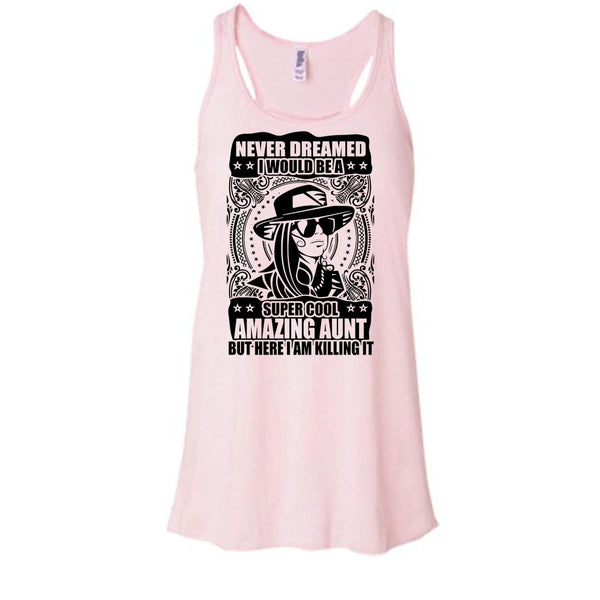 Cool Amazing Aunt T Shirt, Gift For Aunt Tank Top