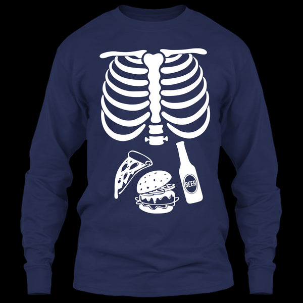 A black t-shirt with the shopify logo